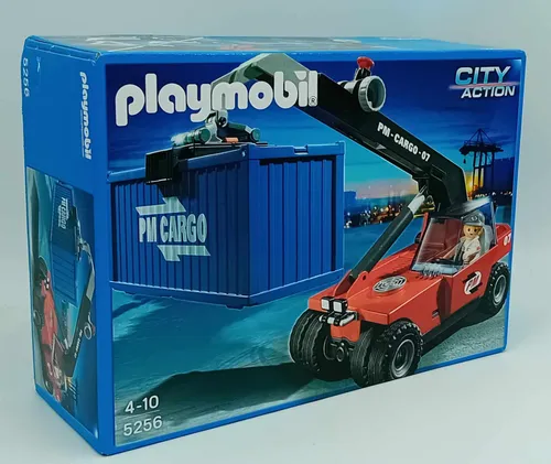 PLAYMOBIL 5256 Großer Containerstapler