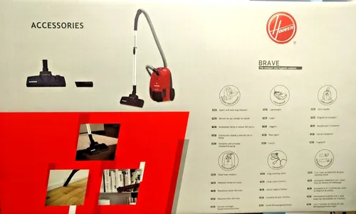 Hoover Brave BV71 Staubsauger 2,3 l Zylinder-Vakuum Trocken 700 W Staubbeutel