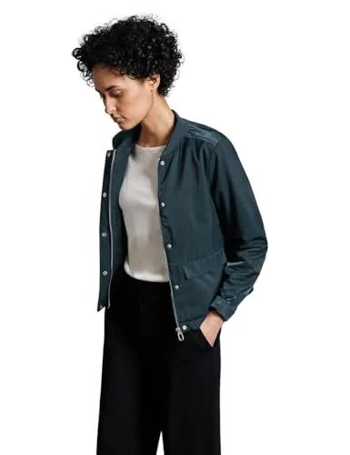 STREET ONE Satin-Blouson in grün von Street One