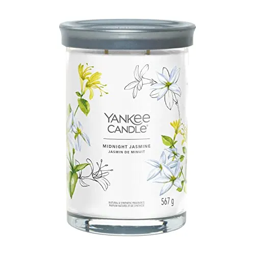 Midnight Jasmine Signature Large Tumbler 567g 2-Docht - Kerzen mit einem verführerischen Duft von Geißblatt und Wasserjasmin, ideal für eine entspannende Atmosphäre in Ihrem Zuhause.