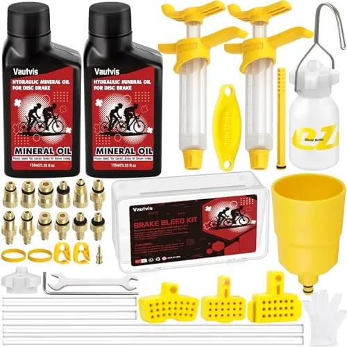 Vautvis Bremsen Entlüftungsset für Shimano, Magura, Tektro