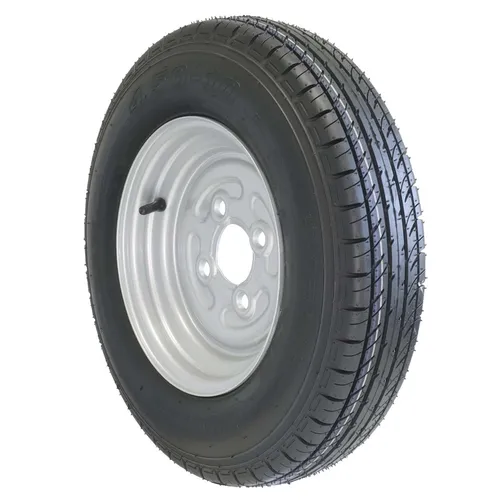 Komplettrad Anhänger 4,50-10 76N Felge 3,50x10 ET0 ML60mm 400kg M+S Reifen Rad