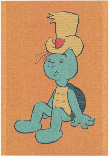 Ekelund Küchenhandtuch Skalman 523 35x50 cm Baumwolle in orange von Ekelund