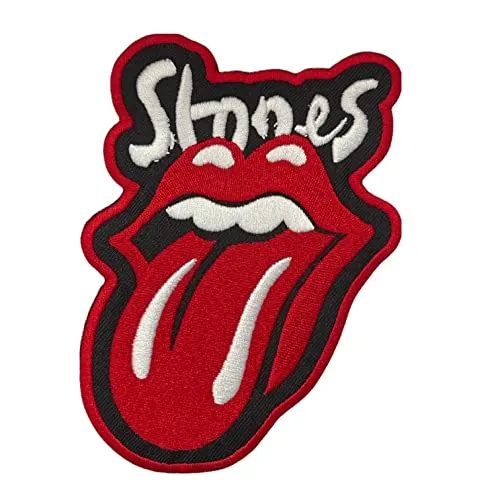 Rolling Stones Standard Patch: Classic Licks Offizieller gewebter Aufnäher