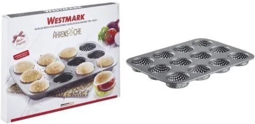 WESTMARK Backform antihaft kleine Brötchen Burger 12er  