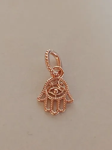 PANDORA Moments Hand der Fatima Charm-Anhänger in rosegold von Pandora