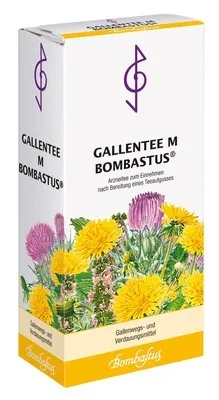 Bombastus-Werke AG GALLENTEE M - 100 g - Tees für die Unterstützung bei Gallenblasenbeschwerden, enthält natürliche Wirkstoffe wie Löwenzahn und Mariendistel für eine sanfte Verdauung.