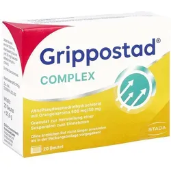 Grippostad Complex ASS/Pseudoephedrin bei Schnupfen und erkältun