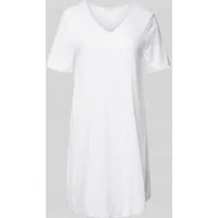 Hanro Cotton Silk Nachthemd XL Weiß von HANRO
