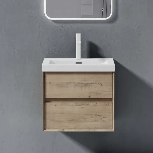 doporro Badmöbel-Set Rimo in braun von doporro