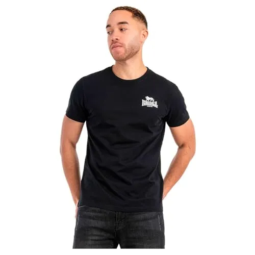 Lonsdale Herren T-Shirt WHITENESS - T-Shirts für Herren mit auffälligem Rückendruck und klassischem Logo auf der Brust für einen modernen Look.