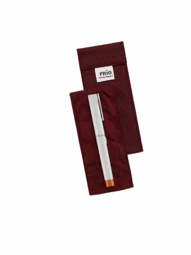 FRIO Einzel Diabetiker Kühltasche 18 x 6½ cm Weinrot | Insulin Pen Tasche für 1 Standard Insulinpen