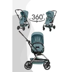 Cybex Kombi-Kinderwagen Eezy S Twist+ 2 Buggy 2026 - Der Cybex Eezy S Twist+ 2 Buggy ist ideal für Neugeborene bis 4 Jahre. Mit einem drehbaren Sitz und All-Terrain-Rädern bietet er Komfort und Flexibilität für alle Abenteuer.