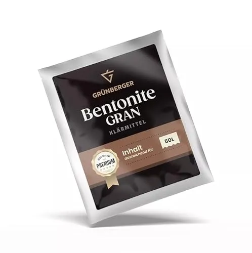 Hugbert Grünberger Klärungsmittel Bentonite GRAN Wein Saft Klärmittel 50L (15g)