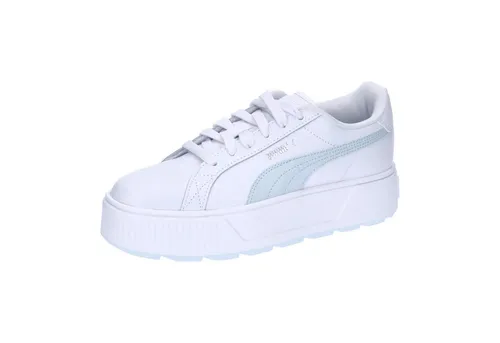 PUMA Karmen L Sneaker - Stilvoller Komfort in Weiß - Sneaker aus Leder und Synthetik, Größe 42 EU, ideal für lässige Outfits und den ganzen Tag bequem.