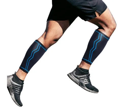 AGILE NOW Stützbandage Wadenbandage (Paar) - Atmungsaktive Kompression für optimale Stabilisierung, ideal für Sportarten wie Laufen, Wandern und Fußball