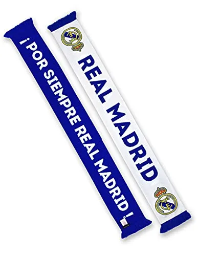 Produktbild REAL MADRID BUFANDA DOBLE CIRCULAR Nº 1 BLANC