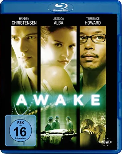 Awake [Blu-ray] - Spannender Thriller - Filme, packender Thriller mit fesselnder Handlung, freigegeben ab 16 Jahren für spannende Unterhaltung.