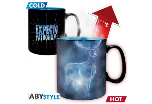 ABYstyle Tasse HARRY POTTER - Tasse Heat Change - 460 ml - Patronus
