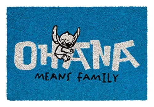Grupo Erik Fußmatte Disney Stitch Ohana in blau von Grupo Erik