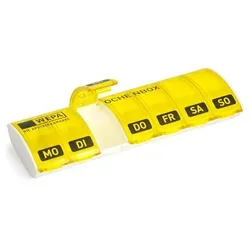 Wepa 1x7 Wochenbox Uv-Schutz+ Gelb