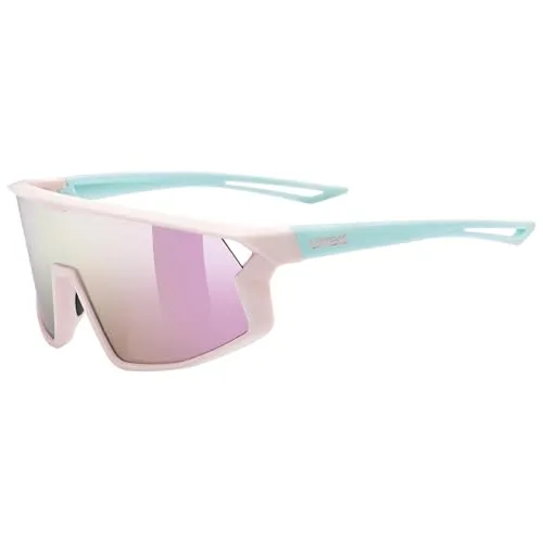 Uvex Skyryse jr. Sportbrille - Pink/Rosa - One Size - Sportbrille für Kinder, bietet optimalen UV-Schutz und einen stylischen Look für aktive Abenteuer.