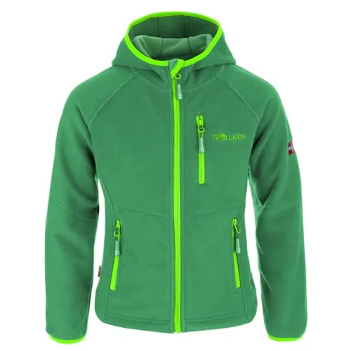 Trollkids Kid's Stavanger Jacket in grün von TROLLKIDS