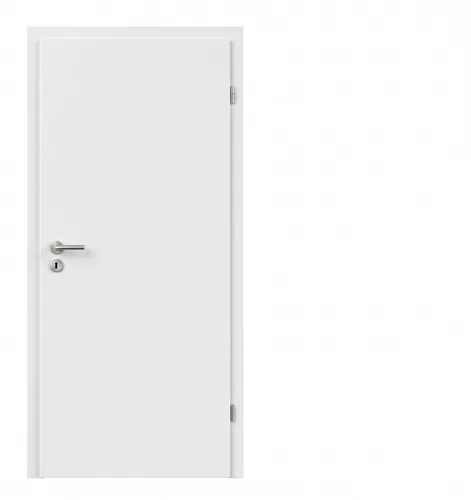 Mosel Türen Zimmertür Alba Weißlack RAL 9010 - Hochwertige Zimmertür Alba in Weißlack RAL 9010 von Mosel Türen. Robuste Verarbeitung und elegantes Design für Wohnräume. Ideal für individuelle Anpassungen und effektive Schalldämmung.