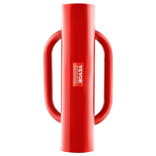 VEVOR Handramme Pfostenramme 68,58mm - Sonstige Elektroinstallationsartikel, robuste Handramme aus Kohlenstoffstahl mit großem Griffdesign für einfachen Zaunbau und Sicherheitspfähle.