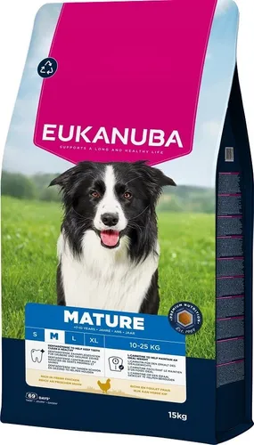 Eukanuba Hundefutter Trocken mit frischem Huhn für mittelgroße Rassen