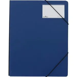 Durable Eckspannmappe A4 - für 1-150 Blatt, mit Beschriftungsfenster und stabiler Hartfolie für optimale Organisation