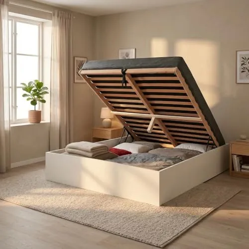 WEBER INDUSTRIES Bett Bilbao 160 x 200 cm mit Lattenrost von WEBER INDUSTRIES