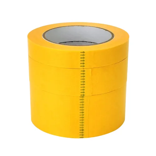 TrendLine Kreppband-Set 19/ 30/ 50 mm x 50 m gelb