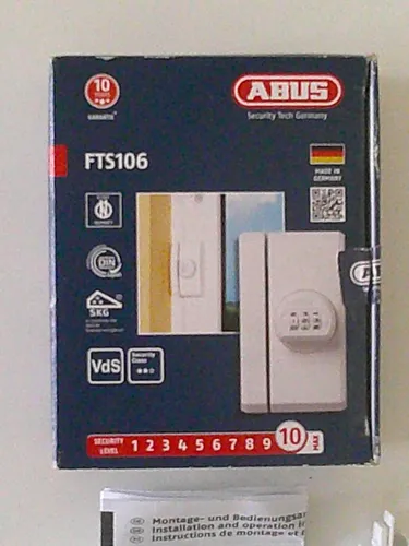 Produktbild Abus Fenster-Zahlenschloss FTS106 Gleichschließend
