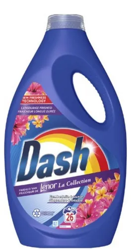 Dash Liquid Waschmittel 5x 26sc 1.170ml Gemberlelie & Guave von Dalli Werke