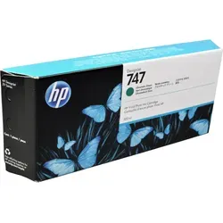 HP 747 (P2V84A) chromatisches grün - 300 ml Originaltinte für DesignJet Z9 Serie, brillante Druckqualität für Agenturen und Grafikdesigner