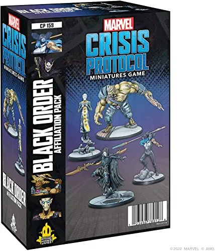 Marvel: Crisis Protocol Black Order Affiliation Pack - Entfesseln Sie die Macht der Minions von Thanos! - Tabletop-Superhelden-Spiel ab 14 Jahren, 2 Spieler, 90 Minuten Spielzeit, hergestellt von