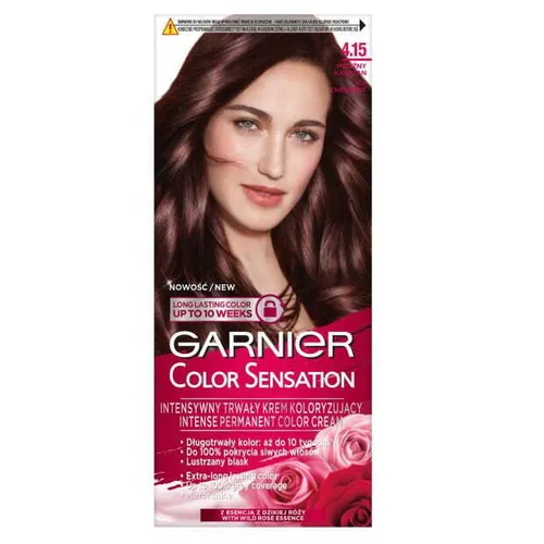 Garnier Color Sensation krem koloryzujący do włosów 4.15 Mroźny Ka 3600541136762