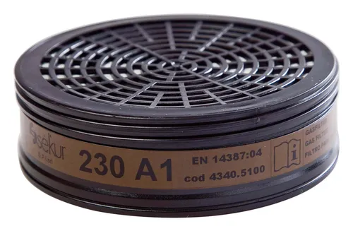 Ekastu Filter 230 A1 für Polimask 230 (Packung a 2 Stück) - 422321 (2 Stück)