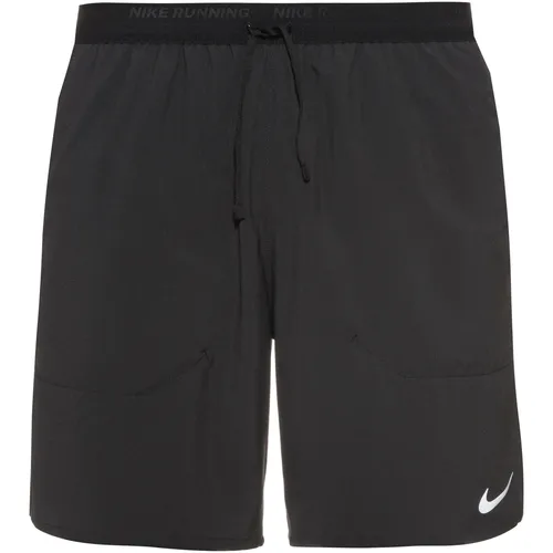 Nike Flex Stride Funktionsshorts Herren - Größe XXL, schwarz - Kleidung mit strapazierfähigem Ripstopgewebe und Dri-FIT-Technologie für optimale Feuchtigkeitsregulation; ideal für sportliche Aktivitäten und höchsten Tragekomfort.