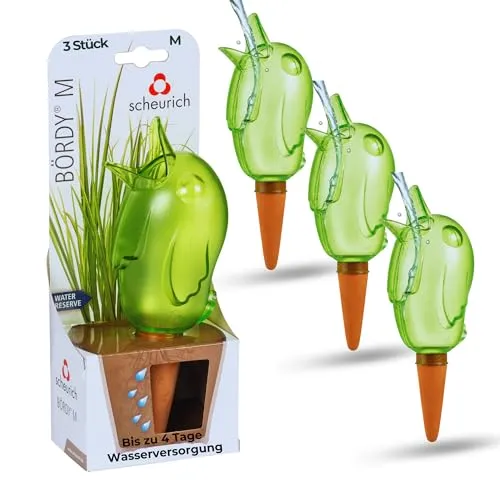 Scheurich Wasserspender Bördy M | 3 x Grün | 220ml von Scheurich