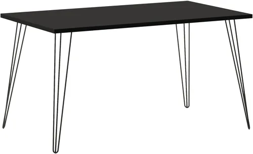 welltime Schreibtisch Hank - MADE IN GERMANY, 140 cm - Kinderschreibtisch mit stabilen Metallfüßen und pflegeleichter, FSC®-zertifizierter Tischplatte. Ideal für kreative Lernumgebungen und individuelles Gestalten.