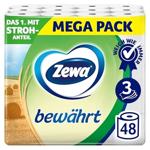 Toilettenpapier Weiß von Zewa