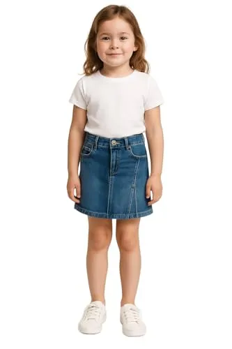 Mädchen Jeansrock, Stretch Rock, Gr. 128/134 R7609.10 von Girls Fashion