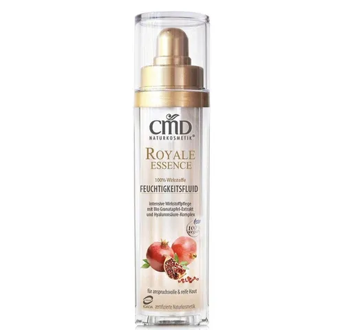 CMD Anti-Falten-Serum Royale Essence, 50 ml - Anti-Aging-Serum mit Bio Granatapfel-Extrakt und hochkonzentrierter Hyaluronsäure für jugendliche, elastische Haut und als ideale Make-Up Grundlage.