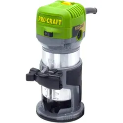 Procraft POB980 Oberfräse 710 Watt mit Tasche - Leistungsstarke Oberfräse mit 710 Watt für präzise Ergebnisse. Ideal für Holzarbeiten und mit praktischer Transporttasche für einfachen Transport und Aufbewahrung. Perfekt für Hobby und Profi!