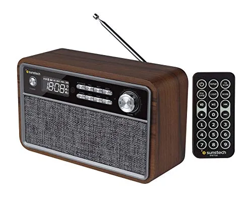 Sunstech Rpbt500wd Radio Braun