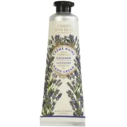 Panier des Sens Handcreme Lavendel 30 ml - Handcreme für trockene Haut mit 97% natürlichen Inhaltsstoffen, angereichert mit Sheabutter und Olivenöl für intensive Feuchtigkeit und geschmeidige Hände.