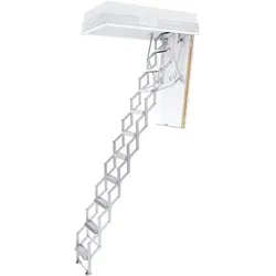 Roto Scherentreppe Ecco Bis 275cm Raumhöhe 120x70cm Rohbaumaß