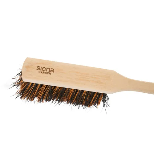 SIENA GARDEN Handfeger Handbesen Handkehrer 45 cm L – Arenga/Elaston FSC® Buche